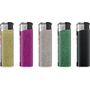 Electronic Lighter 161029 Matteo Glitter Luxury