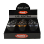 Ashtray 0213925 Atomic Car LED Black 10 cm Ceramic interior