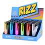 Flint Lighter 220100 RIZZ Matteo Round Metal case Gradient