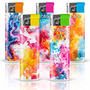 Turbo Lighter 121044 Matteo Fix flame Design label Watercolor