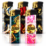 Electronic Lighter 165019 Matteo Mirror label Elegant circle