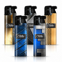 Turbo Lighter 170060 Matteo Touchable label Black and gold