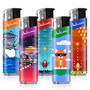 Electronic Lighter 187377 Adamo Design label Slim Pixel