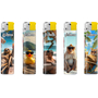 Electronic Lighter 189405 Adamo Design label Skinny Holiday