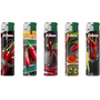 Elektromos Öngyújtó 189411 Adamo Vegyes mintás Skinny Paprika