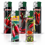 Elektromos Öngyújtó 189411 Adamo Vegyes mintás Skinny Paprika