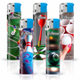 Electronic Lighter 189412 Adamo Design label Skinny Pub sport