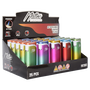 Jet Lighter 197303 Matteo Las Vegas in Metal Case Rubberized Triple Gradient