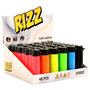 Flint Lighter 220002 RIZZ Round HC Neon POYGB