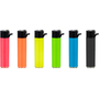 Flint Lighter 220002 RIZZ Round HC Neon POYGB