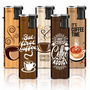 Jet Lighter 173605 Matteo Infinity XL Metal case Coffee