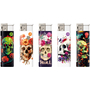 Electronic Lighter 1881376 Adamo Design label Skull